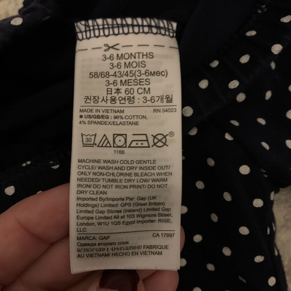 Baby Gap baby girl blue play outfit - Picture 5 of 6